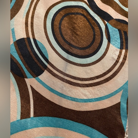 Vintage CARABELLA Collection Psychedelic 70’s style Disco Button-Up Blouse - Picture 10 of 12